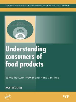 cover image of Understanding Consumers of Food Products
